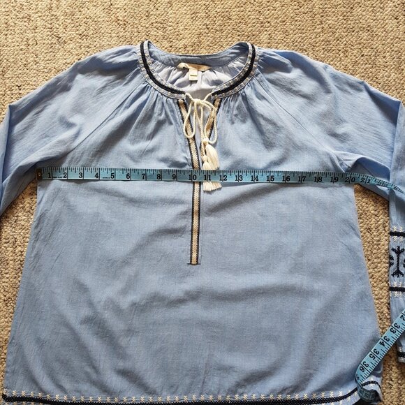 Tom Tailor cotton embroidered blouse - Picture 2 of 10